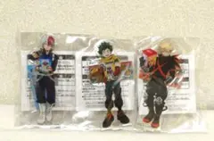 ナムコ限定 ヒロアカ スタンド付きビッグアクリルプレート 3点