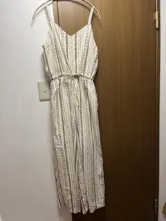 Honeys ストライプノースリーブオールインワン　レディース服　リゾート　旅行のサムネイル