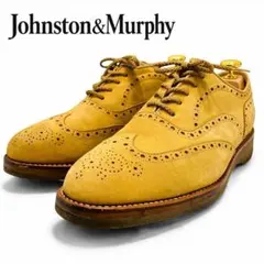 【レアカラー美品】Johnston&Murphy ウィングチップ ローファーのサムネイル