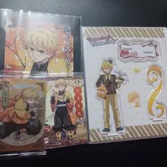 鬼滅の刃 我妻善逸 入場特典 すき家 ウエハース バレンタイン アクスタ