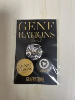 【GENERATIONS】缶バッチセット