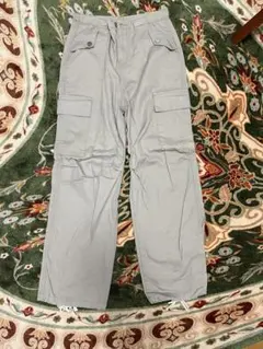 カーゴパンツ グレー Mサイズ ストリート ミリタリー