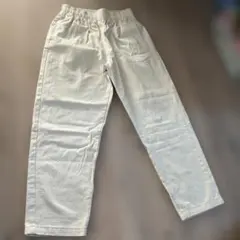 GU ホワイト イージーパンツ