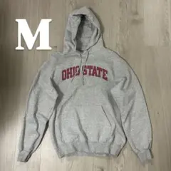 Champion Ohio State パーカー Mサイズ グレー 古着