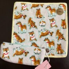 フェイラー　ワンワンダフル　柴犬　ハンカチ　ポーチ完売品 フェイラー ワンワンダフル 柴犬 ハンカチ ポーチ完売品 - メルカリ