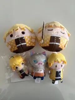 鬼滅の刃　我妻善逸　ゆらふわみにぬいぐるみ