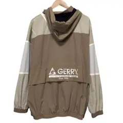 BEAMS HEART×GERRY ナイロンジャケット マルチカラー　刺繍ロゴ