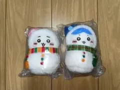 雪だるま ちいかわ　ハチワレ　２個セット♪