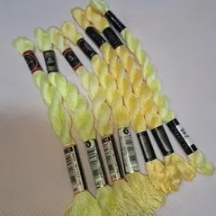 DMCオリムパスCOSMO５番刺繍糸　7本セット