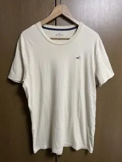Hollister Tシャツ アイボリー L