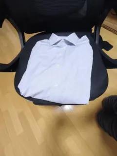 【極美品】ユニクロ スーパーノンアイロンシャツ（スリムフィット・長袖）Lサイズ