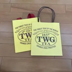 TWG Tea ショップ袋 2枚セットのサムネイル