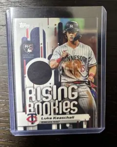 2025 Topps Luke Keaschall ルーキーレリックカード