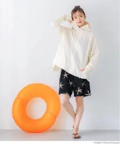 coca UVカットギャザーパーカー レディース　M