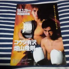 畑山隆則×コウジ有沢 戦パンフレット - メルカリ