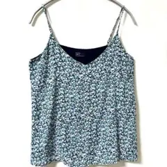 GAP 【S】キャミソール ハート柄 総柄 レディース 夏涼感可愛い［1点物］