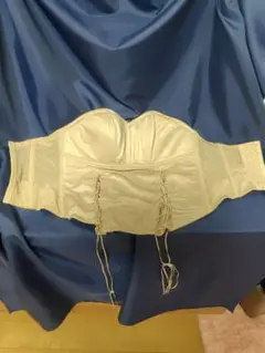 ホワイト コルセット ブライダルインナー ビスチェ