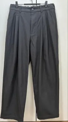 WAIPER.inc M-49 ストレッチトラウザーストレートチャコールW34 - メルカリ