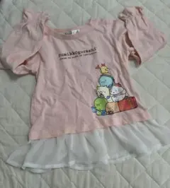 【中古】バースデイ　すみっコぐらし　ピンク　長袖カットソー　ロンＴ