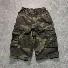 00s OLD UNIQLO cargo half pants fade y2kのサムネイル