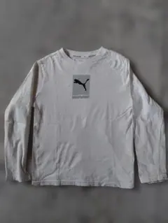 子供用　PUMA 長袖Tシャツ 140 ホワイト