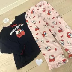 ハローキティ　サンリオ　ルームウェア　パジャマ　しまむら　キッズ　120