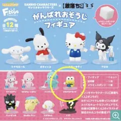 【けろけろけろっぴ】サンリオキャラクターズ×激落ちくん フィギュア