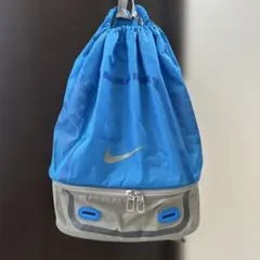 Nike ドローストリングバッグ プールバック　青