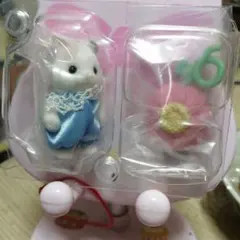 ラテネコの赤ちゃん お花畑のおともだち シルバニア