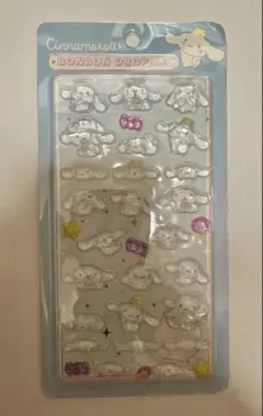 【新品】ボンボンドロップシール　シナモロール　サンリオ　ぷくぷくシール　シール帳
