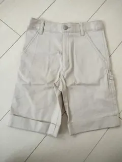 アイボリー ハーフパンツ 　120