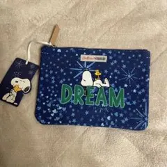 ☆値下げ☆【新品未使用】CathKidston x PEANUTSポーチ