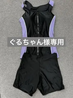 スポーツ用水着 タンクトップ・ショートパンツセット 7Sサイズ