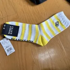PEARLY GATES ギザギザボーダー柄 ソックス