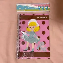 【新品・未使用】SWIMMER 定規ノートセット メモ帳　文房具　事務用品