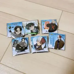 ヒロアカ　缶バッジ　アウター　Ver. 6種　爆豪　緑谷　轟　相澤