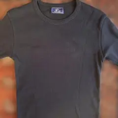 SAINT JAMES セントジェームス リブTシャツ 濃紺 メンズSサイズのサムネイル