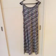 Liberty　花柄 キャミソールワンピース ロング丈