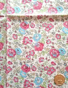 リバティ 生地 フェリシテ 95幅×35㎝　ホビーラホビーレ タナローン