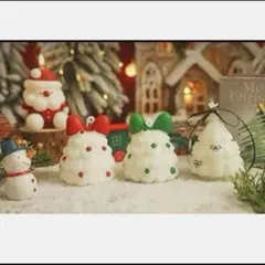 【新品】クリスマス　キャンドル アロマキャンドル　2個セット クリスマスツリー