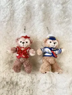 ダッフィー＆シェリーメイ マスコット2体セット