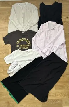 レディースカジュアルセット　オフィスにも　8点