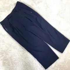 KENZO GOLF タック スラックス ワイドパンツ ネイビー 88 y2kのサムネイル