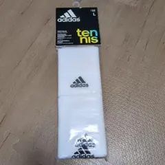 adidas テニス ウエストバンド L 1ペア　リストバンド　ロング