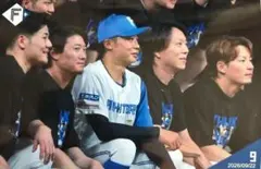 ファイターズ　中島卓也　ハイライトフォト　9/22　引退試合　セレモニー集合①