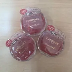 CANMAKE クリームチーク CL01 3個セットのサムネイル