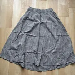 earth music&ecology チェックAラインスカート