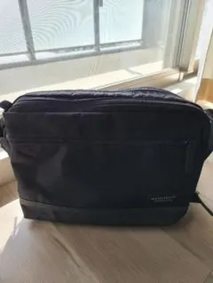 MANHATTAN PASSAGE ブラック ショルダーバッグ