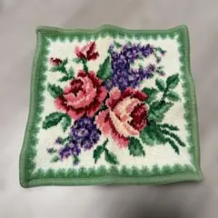 FEILER 花柄 コットンタオルハンカチ