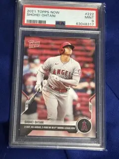大谷翔平 2021 Topps Now #222 PSA 9